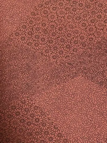 에도 코몬 전통 공예가 시라카와 스이호 낙관 있음 요세가라 키리하메