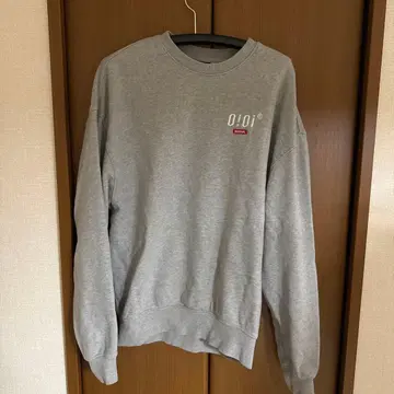 0!0i 그레이 맨투맨 5252BY0!0i 사이즈 F