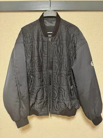 Santa Fe 산타페 바시티 자켓 패딩 자켓 블루종 자수 로고