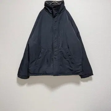 WYM 리버서블 플리스 밀리터리 블루종