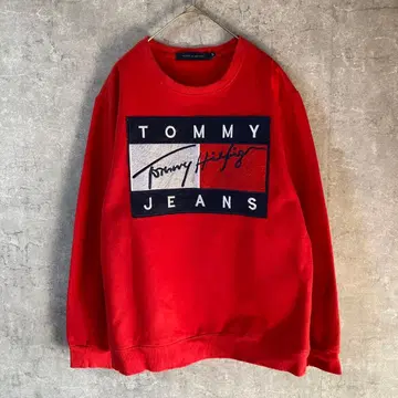 TOMMY HILFIGER jeans 맨투맨 트레이닝복 자수 M 사이즈