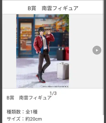 사카모토 데이즈 다이토 복권 B상 나구모 피규어