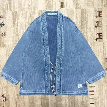 'DENTO' SASHIKO KIMONO JACKET LONGSLEEVE