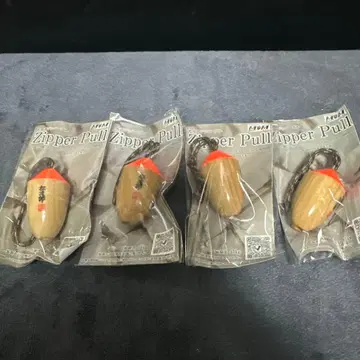 M&M 마츠지로 지퍼 풀 4개 세트