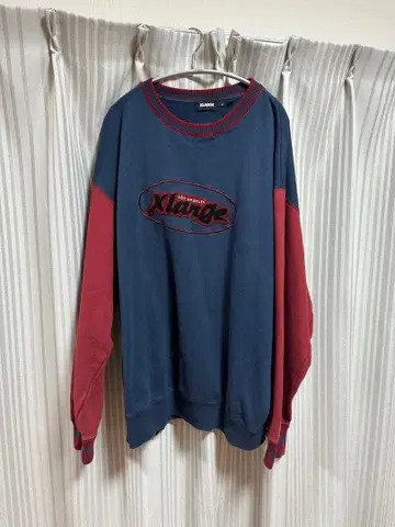 XLARGE 네이비/레드 트레이닝복 XL