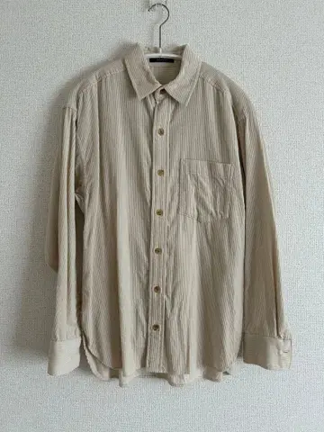 가격 인하 MACPHEE 코듀로이 셔츠 맥피