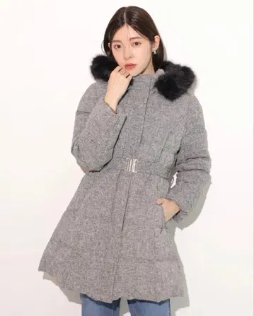 새상품 Rirandture 리랜드트루 벨티드 패딩 자켓 다운 코트