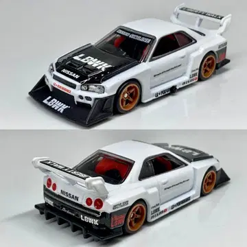 핫휠 닛산 스카이라인 슈퍼 실루엣 LB ER34