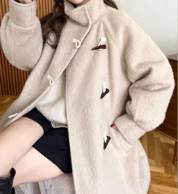 moment+베이지 코트 M 플러스 사이즈 OK