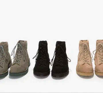 Cow Suede Leather Speed Lace Boots 대너