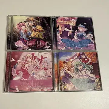 [ 동방 project ] 곤벽 studio 음악 CDx4장 세트