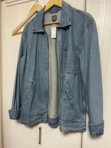 GAP 데님 자켓 라이트 블루