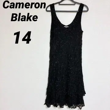 Cameron Blake 슬리브리스 비즈 자수 프릴 [ 14 ]