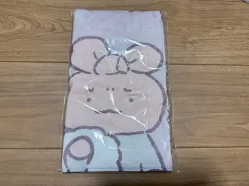 화이트 타이거와 블랙 타이거 토끼 선생님 타월