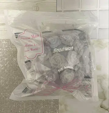 Snow Man Stadium Live Snow World 응원봉