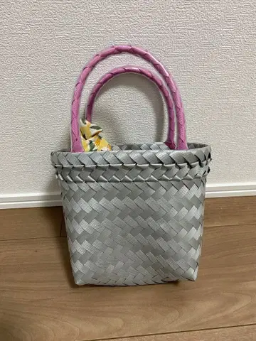 MEKEARISA 메리사 XS 백 실버 핑크