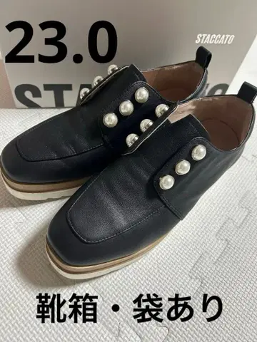 [신발 박스, 봉투 포함] 스타카토 메이지 펄 플랫폼 23cm