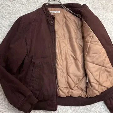 레어 빈티지 라이더스 블루종 퀼팅 브라운 M 사이즈