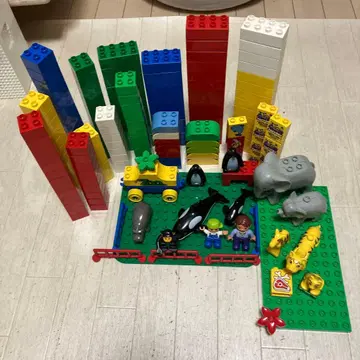 레고 듀플로 동물 블록 여러 가지 많이 미니 플레이트