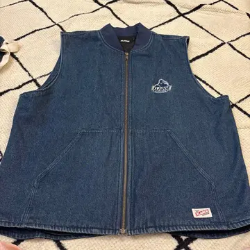 XLARGE 데님 집업 베스트