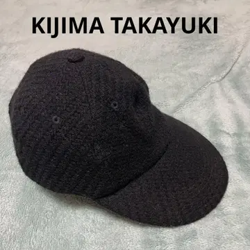 KIJIMA TAKAYUKI 야구 모자 175829 울 모자
