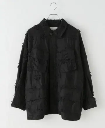 [ 크링클 크링클 크링클 ] 플라워 자수 자켓