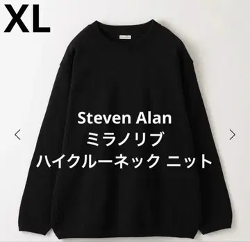 Steven Alan 하이 크루넥 니트 맨투맨 애로우즈 OVY