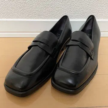 [미사용에 가까움] 루카 그로시 로퍼 스퀘어토 블랙