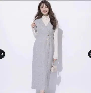 랩 트위드 점프 스커트 아푸와이저 리셰