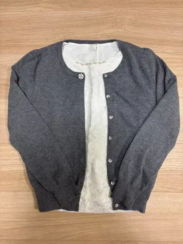 레스 빠세 그레이 긴팔 가디건 세트 판매