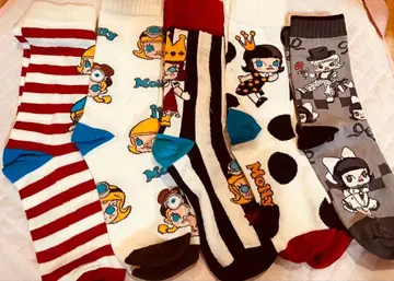 몰리 캐릭터 삭스 5족 세트