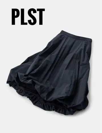 플라스테 벌룬 스커트 S 블랙