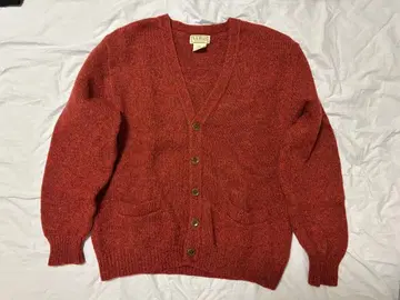 새상품급 80s USA L.L.bean 미들 게이지 가디건