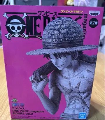 원피스 루피 Magazine 피규어 흑백