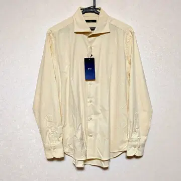 새상품 코듀로이 컷어웨이 셔츠 드레스 캐주얼 긴팔 아이보리 46