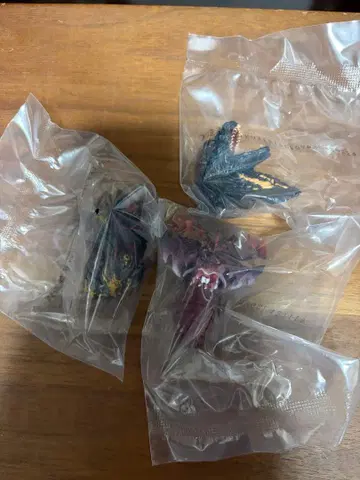 제일복권 고질라 괴수난무 날뛰는 것 몬스터 헤드 마그넷 3종