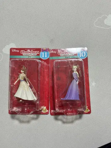 디즈니 오너먼트 엘사 안나