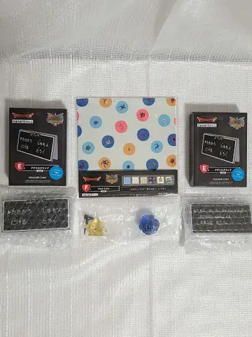 드래곤 퀘스트 제일복권 아크릴 클립 2종 멀티 크로스 E상 F상