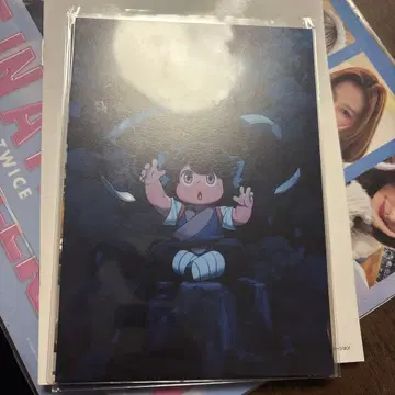 라오헤이 전기 입장객 혜택 엽서