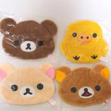 리락쿠마 코리락쿠마 복슬복슬 파우치 가챠가챠 차이로이코구마