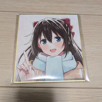 벚꽃 언덕 물방울 영화 특전 무지개 빛 약속 입장객 특전 색지