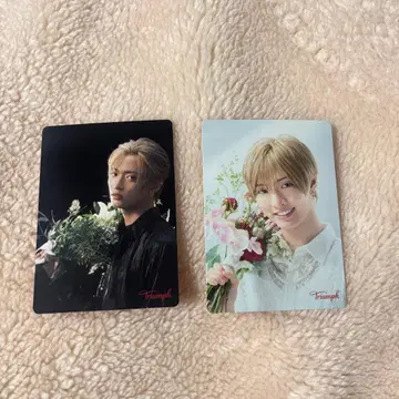 Triumph 오리지널 메시지 카드 IMP. 사토 신 2매 세트