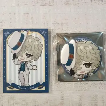 AGF 제5인격 화재 조사원 미니 캐릭터 캔뱃지 & 트레이닝 카드