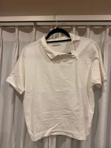 Lacoste 화이트 피케 셔츠 반팔