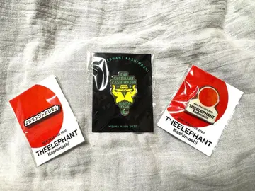 엘리펀트 카시마시 핀 배지 3종