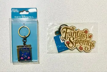 도쿄디즈니씨 판타지 스프링스 키링 2점