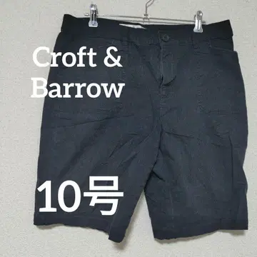 Croft & Barrow 블랙 숏팬츠 10호 심플 캐주얼