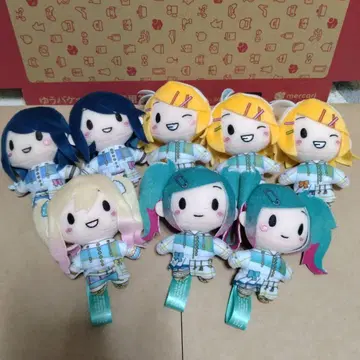 프로세카 후와푸치 마스코트 4종 8개 세트 묶음 판매