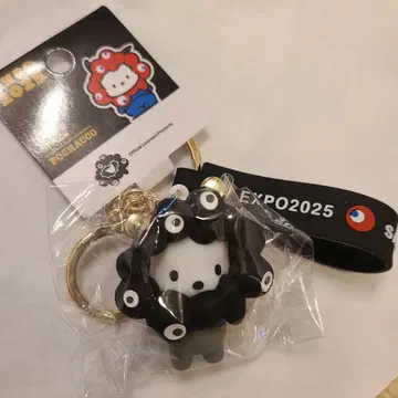 산리오 블랙 미야쿠미야쿠 키리 입체 키링 포차코 미개봉 새상품