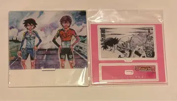 나루토 페달 아크릴 스탠드 신카이 하야토 신카이 유진 2점 세트